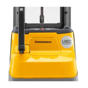 Jungheinrich Elektro-Hochhubwagen EJC 110zi ZT, Zweifach-Teleskop Hubgerüst, Hubhöhe 2.390 mm, Tragfähigkeit 1.000 kg, Proportionalhydraulik